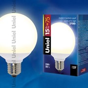 G Лампы-глобы ESL-G80-15/2700/E27