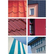 Алюминиевые профилированные листы для фасадов, крыш или потолков фото
