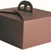 Элегантная коробка для тортов Бонет 25/25 фото