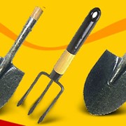 Лопаты, вилы бытовые для работы на садовых участках и строительных объектах фото