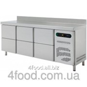Стол холодильный с выдвижными шкафчиками Asber ETP-6-250-16 фото