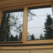 Окна деревянные сосна фото