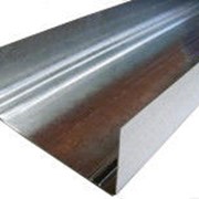 Профиль для гипсокартона направляющий UW 75/40 (3м, 4м) сталь 0,4мм