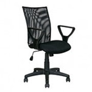 Офисное кресло AV 216 PL сетка черная (Гольф) фото