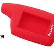 Силиконовый чехол, для пультов сигнализаций Pandora 3000 De Lux (красный) фотография