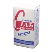 Соль экстра йодированная по 1 кг (15 штук в упаковке) фото