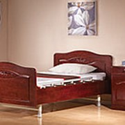 Кровать электрическая с деревянными спинками FD-4 Код: 09149 фото