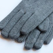 Женские перчатки из стрейча “Ирида“ СЕРЫЕ СРЕДНИЕ фото