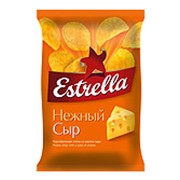 Классические чипсы Estrella со вкусом сыра фотография
