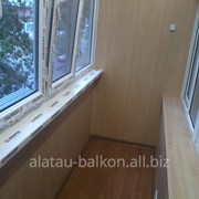 Отделка,утепление и остекление балконов фото