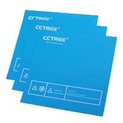 CCTREE® 235 * 235mm 3Pcs / Pack Синий цветной наклейки с подогревом для 3D-реплики принтера фотография
