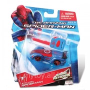 Машинка Spider Man с ключом автозавода фотография