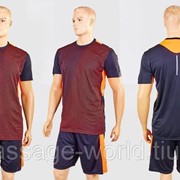 Футбольная форма Variation (р-р M-XL,рост 165-180 см, черно-оранжевый) фото
