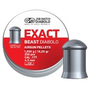 Пули пневматические EXACT Monster Diabolo 4,5 мм 0,87 грамма (400 шт.) headsize 4,52 мм фото