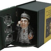 Набор подарочный для крепких напитков "Трёхтомник "Банкир" 04-260