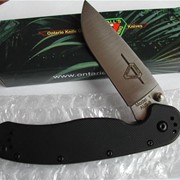 Нож Ontario Rat Folder 1, Satin Plain