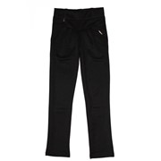 Черные подростковые школьные брюки с карманами р. 122-152 2967