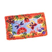 Набор для вышивания ковровая техника Vervaco 0145323-PN “Декоративные цветы“ 40см.*65см. фотография