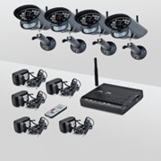 Беспроводной комплект видеонаблюдения Smartwave WDK-S02x4 KIT