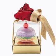 Набор для прекрасных созданий “Macaroons и роза “Анастасия в красном“ фото