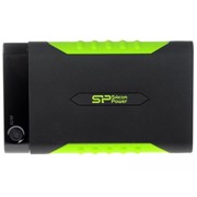Внешний HDD Silicon Power Armor A15 2Tb Black-Green (SP020TBPHDA15S3K) фото