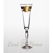 Набор бокалов для шампанского Victoria (золото)