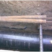 Ремонт изоляции подземных газопроводов с применением пневмопробойника