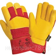 Утепленные кожаные комбинированные перчатки Siberia RL13 Thinsulate 3M