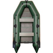 Надувная трехместная моторная лодка Kolibri КМ-280 Стандарт серии + слань-коврик + слань носовая фотография