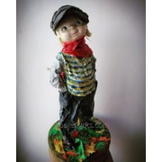Интерьерная кукла “Паша“ (ватная игрушка) фото