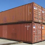 Морские контейнера бу 20 – 40 тонн. фото