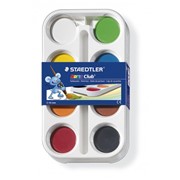 Hабор красок акварельных Staedtler, 8 цветов, пластиковая коробка 8 цветов фото