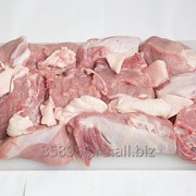 Мелкокусковая свинина фото