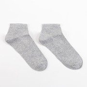 Носки мужские, цвет светло-серый, размер 27 фото