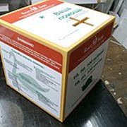 Ящик для пожертвований с логотипом Авраамия Смоленского фотография