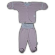 Комплект нательный для новорожденных 1 І-11а-62-40: штанишки и кофточка фото