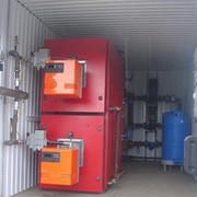 Промышленный газовый жаротрубный котел-термоблок “КОЛВИ-600 Д“ (698 квт) фото