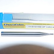 Фреза концевая ц/х d 1,0 (z3) 50/3мм, хв. 4мм HRC45 CARBIDE, BEABLE фото