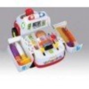 Развивающая игрушка Скорая помощь, Hjule Plastic 836