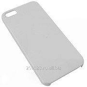 Белый чехол глянцевый пластик IPhone 5/5S (для 3D-машины вакуумной)