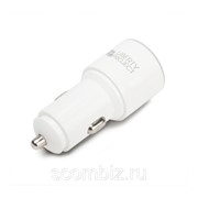АЗУ «LP» с двумя USB 2,1А + USB кабель Apple Lightning 8-pin «Barrel Series» (белое/коробка) фото