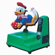 Игровой аттракцион Качалка Утенок Дональд фото
