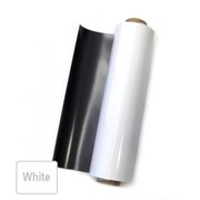 Гибкий магнитный лист с белым ПВХ покрытием, толщина 0.5 мм фото