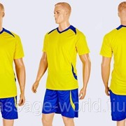 Футбольная форма Perfect (р-р S-XL,рост 165-180 см, желто-синий)