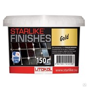 Добавка декоративная Litokol Starlike Finishes gold для затирки 150 г фото