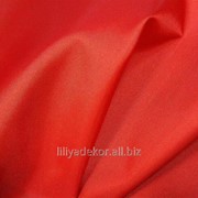 Ткань плащевая клубнично-красного цвета