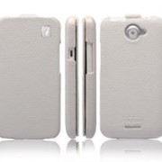Чехол флип i-Carer (iCarer) для HTC One X white фотография