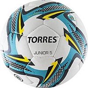 Мяч футбольный Torres Junior-4, размер 4, вес 310-330г, F318234 (Белый+желтый) фото