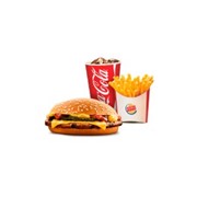 Доставка еды - Чизбургер Комбо фото