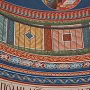Настенная роспись храмов,современные стили, орнамент росписи церкви Киев фото
